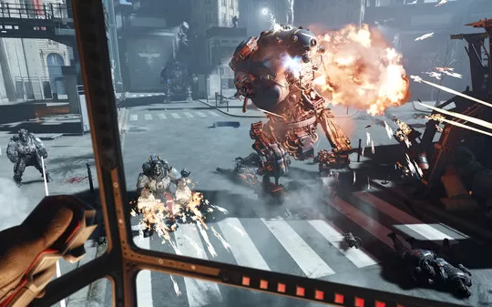 【5.05】【VR】PS4《德军总部:网络骑兵 Wolfenstein: Cyberpilot》pkg下载