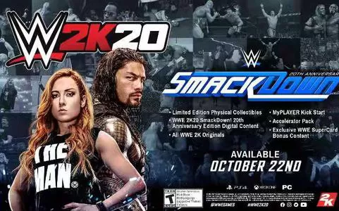 【6.72】【5.05降级】PS4《美国职业摔角联盟 WWE 2K20》pkg下载（v1.01）