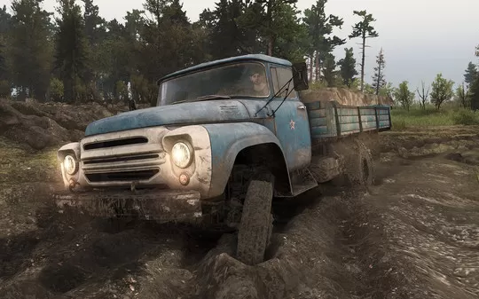 旋转轮胎 Spintires: The Original Game PC中文版下载（集成中国冒险DLC）