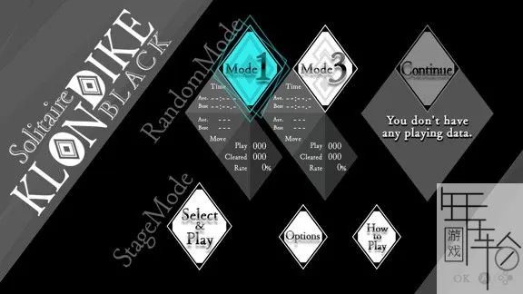 switch《克朗代克纸牌黑 Solitaire Klondike BLACK》英文版nsz下载_1