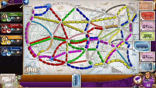 车票之旅 Ticket to Ride PC英文版下载（集成法国DLC）_0