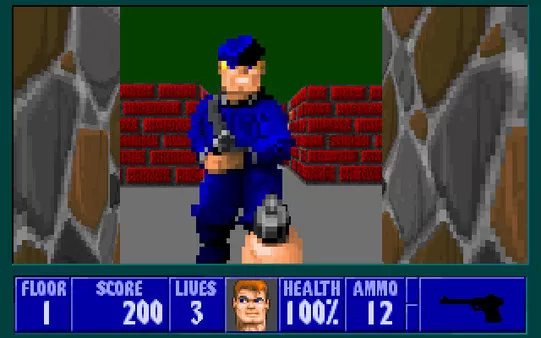 德军总部:命运之矛 Wolfenstein: Spear of Destiny PC英文版下载（v1.4）