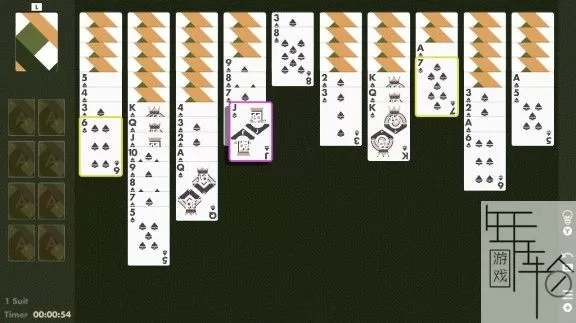 switch《微型蜘蛛纸牌 Solitaire Spider Minimal》英文版nsz下载_1