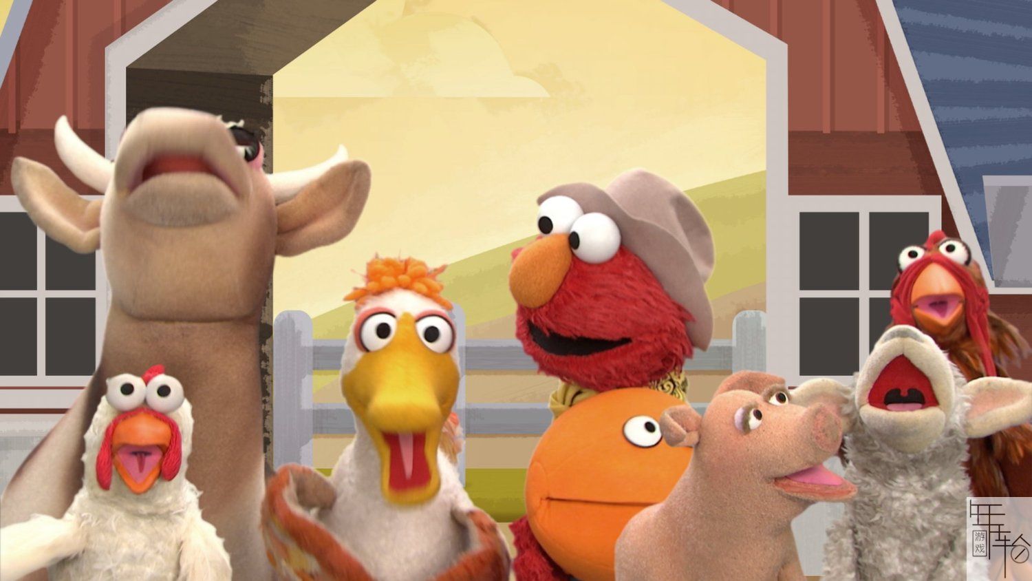 XBOX360 体感游戏 《体感芝麻街电视互动游戏》 英文 下载_0