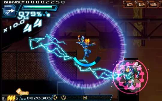 苍穹雷霆:Gunvolt Azure Striker Gunvolt PC中文版下载