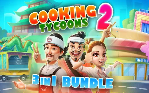 switch《烹饪大亨三合一套装 Cooking Tycoons - 3 in 1 Bundl》中文版nsz下载