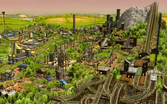 过山车大亨3 RollerCoaster Tycoon 3 PC英文版下载（v3.2.5.13）