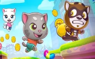switch《汤姆猫糖果跑酷 Talking Tom Candy Run》英文版nsz/nsp/xci下载