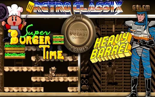switch《Retro Classix 2in1 Heavy Barrel & Super Burger Time》英文版nsp/xci下载