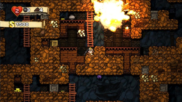 洞穴探险 Spelunky PC英文版下载_0