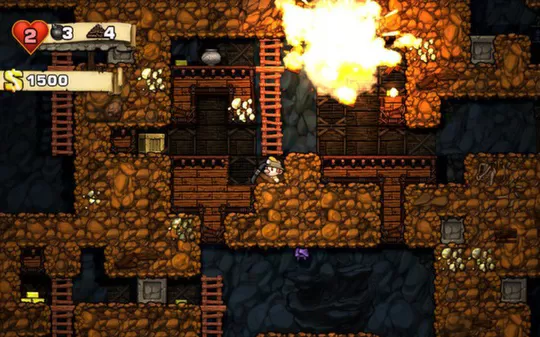 洞穴探险 Spelunky PC英文版下载
