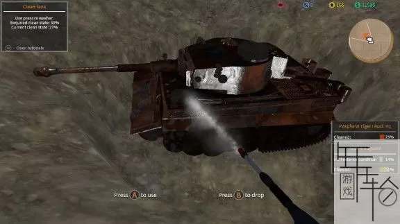 switch《坦克维修模拟 Tank Mechanic Simulator》中文版nsp/xci整合版下载【1.20补丁】_3