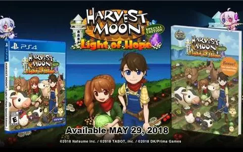 【6.72/5.05】PS4《牧场物语 希望之光 特别版》英文版pkg下载（v1.01+DLC）