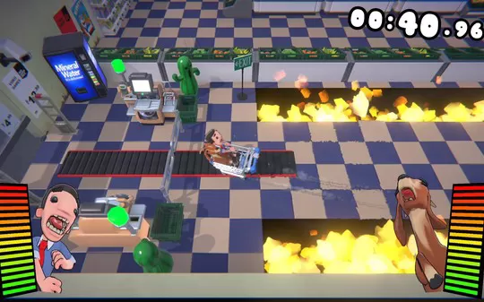 【9.0】PS4《超市尖叫购物车 Supermarket Shriek》英文版PKG下载v1.01