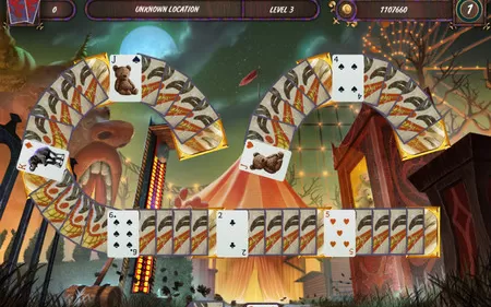 黑色纸牌:神秘马戏团 Dark Solitaire. Mystical Circus PC英文版下载
