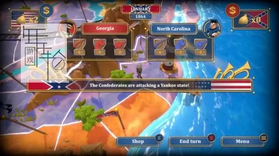 switch《蓝衫军：南北战争 The Bluecoats North & South》英文版nsz+xci整合版下载【含1.0.0.3补丁+DLC】_2