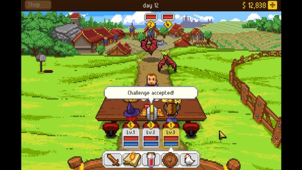 骑士经理+1版 Knights of Pen and Paper PC英文版下载_0