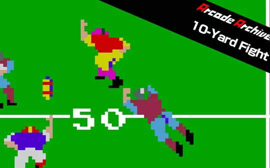 switch《橄榄球十码大战 ARCADE ARCHIVES 10-YARD FIGHT》英文版nsp/xci整合版下载【1.0.1补丁】