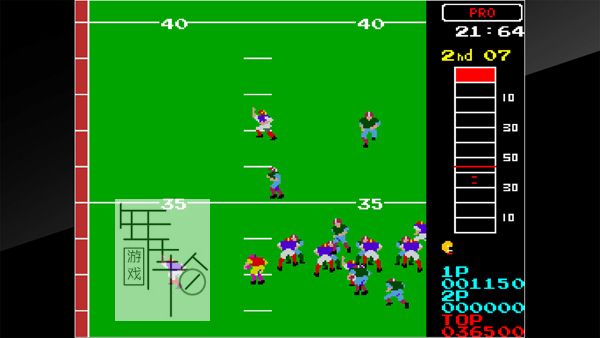 switch《橄榄球十码大战 ARCADE ARCHIVES 10-YARD FIGHT》英文版nsp/xci整合版下载【1.0.1补丁】_2