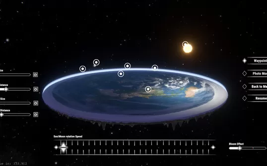 扁平地球模拟器 Flat Earth Simulator PC英文版下载
