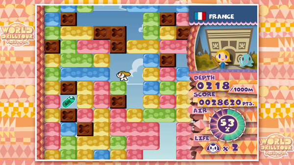 爆钻小英雄：钻头乐园 Mr. DRILLER DrillLand PC免安装中文版下载_0