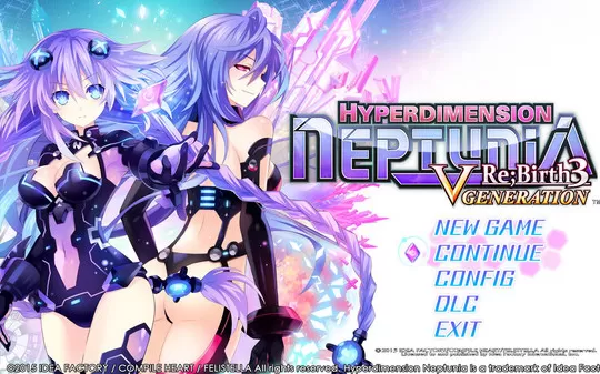 switch《超次元海王星：重生3V世纪》日文版XCI下载