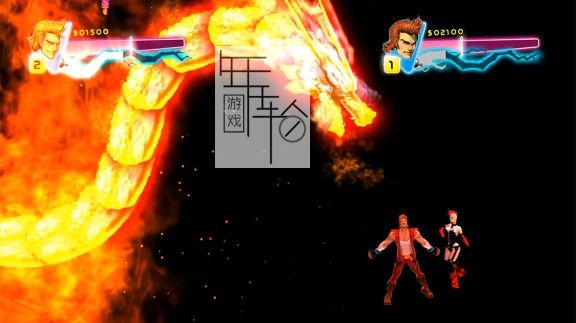 switch《双截龙彩虹 Double Dragon Neon》汉化整合nsp/xci下载【1.01补丁】_0