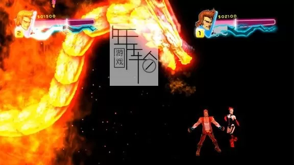 switch《双截龙彩虹 Double Dragon Neon》汉化整合nsp/xci下载【含1.01补丁+金手指】_0