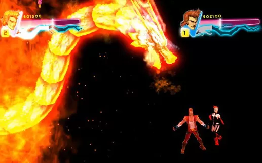 switch《双截龙彩虹 Double Dragon Neon》汉化整合nsp/xci下载【含1.01补丁+金手指】