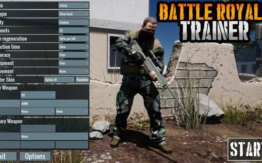 吃鸡模拟器 Battle Royale Trainer PC免安装中文版下载（v1.0.3.2）