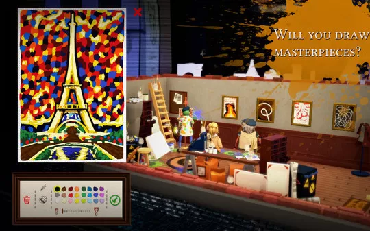 画店模拟器 Passpartout: The Starving Artist PC中文版下载