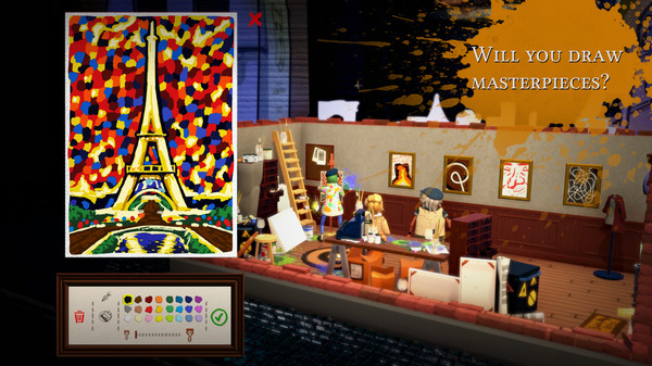 画店模拟器 Passpartout: The Starving Artist PC中文版下载_0