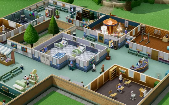 双点医院 Two Point Hospital PC免安装中文版下载（v1.23.63537整合全DLC）