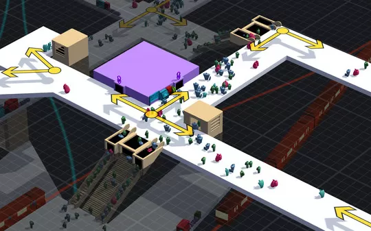 地铁车站管理模拟 STATIONflow PC免安装中文版下载（v1.0.1）（迅雷下载）