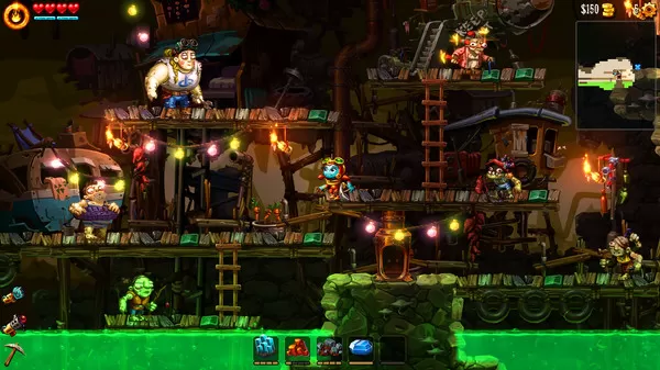 【5.05】PS4《蒸汽世界：挖掘2 SteamWorld Dig 2》英文版pkg下载+金手指_1