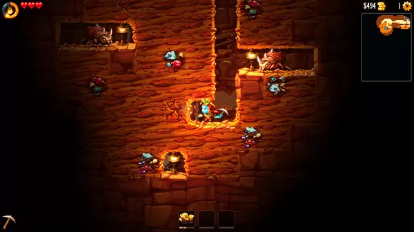 【5.05】PS4《蒸汽世界：挖掘2 SteamWorld Dig 2》英文版pkg下载+金手指_0