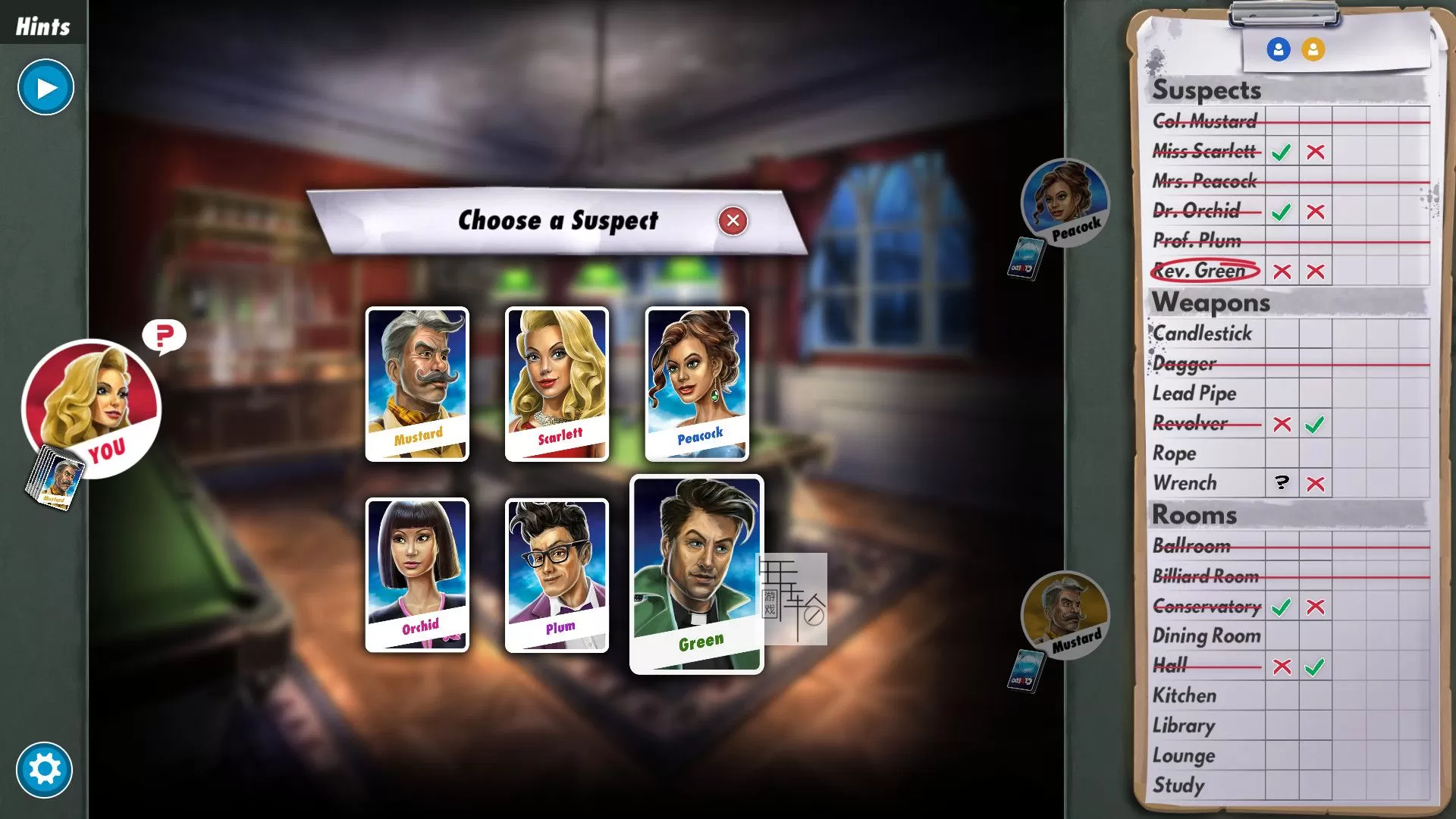 【PC】《妙探寻凶Clue/Cluedo: The Classic Mystery Game》免安装中文绿色版 下载_0