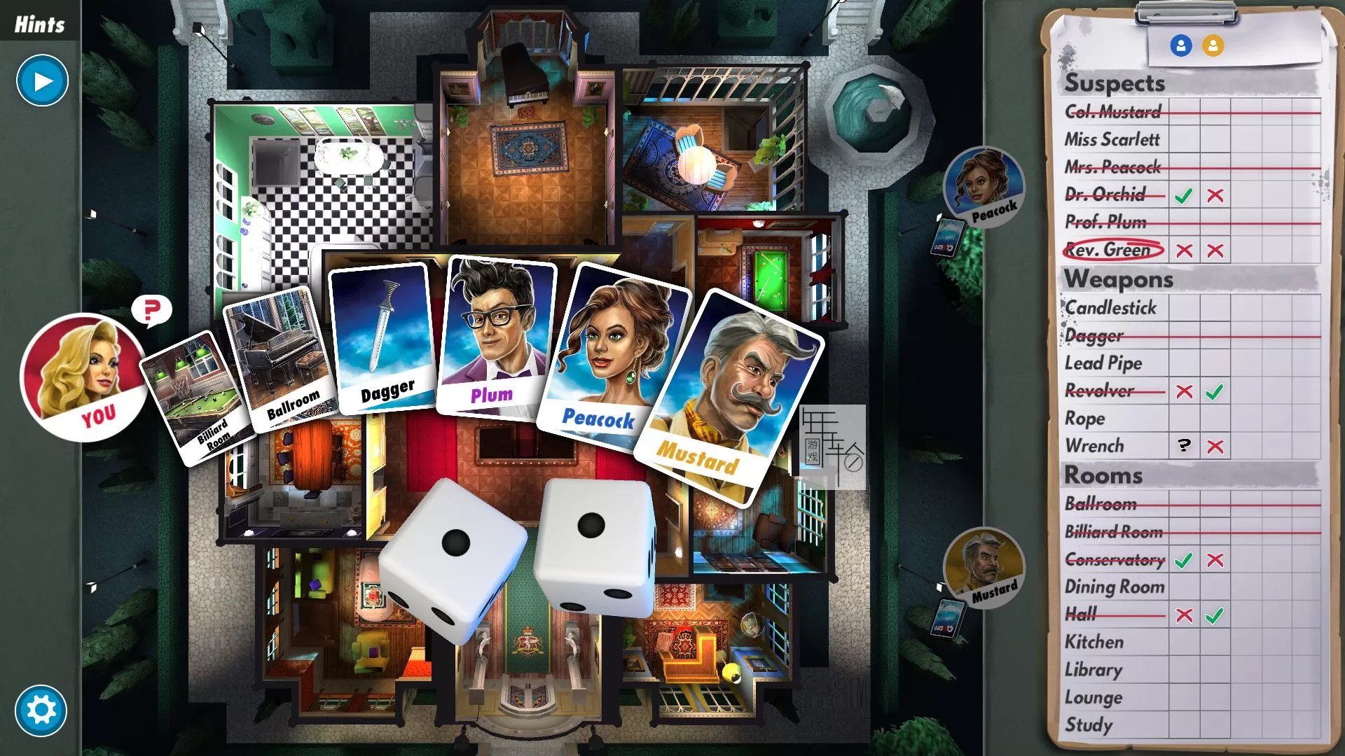 【PC】《妙探寻凶Clue/Cluedo: The Classic Mystery Game》免安装中文绿色版 下载_1