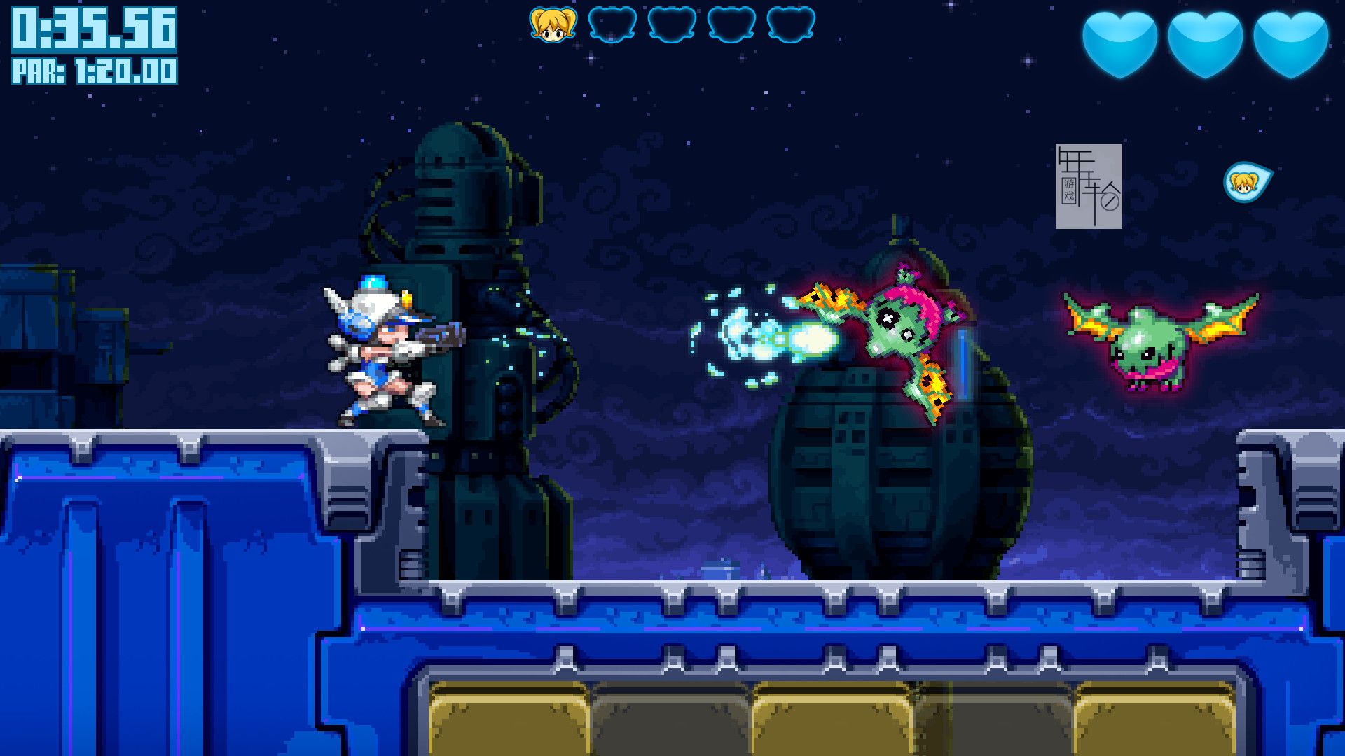 【PC】《强力转换收藏版（Mighty Switch Force! Collection）》免安装绿色中文版 下载_1