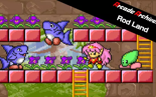 switch《妖精物语 Arcade Archives Rod Land》英文版nsz/xci整合版下载【1.0.1补丁】