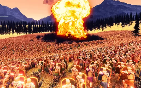 史诗战争模拟器 Ultimate Epic Battle Simulator PC免安装中文版下载（v1.9）