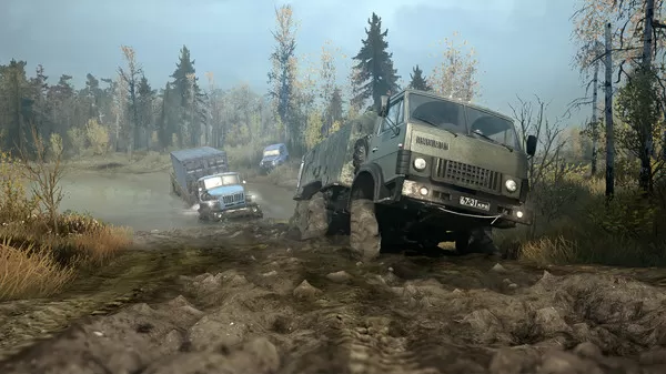 【5.05】PS4《旋转轮胎：泥泞奔驰 Spintires MudRunner》中文版PKG下载【1.06补丁+3DLC】_1