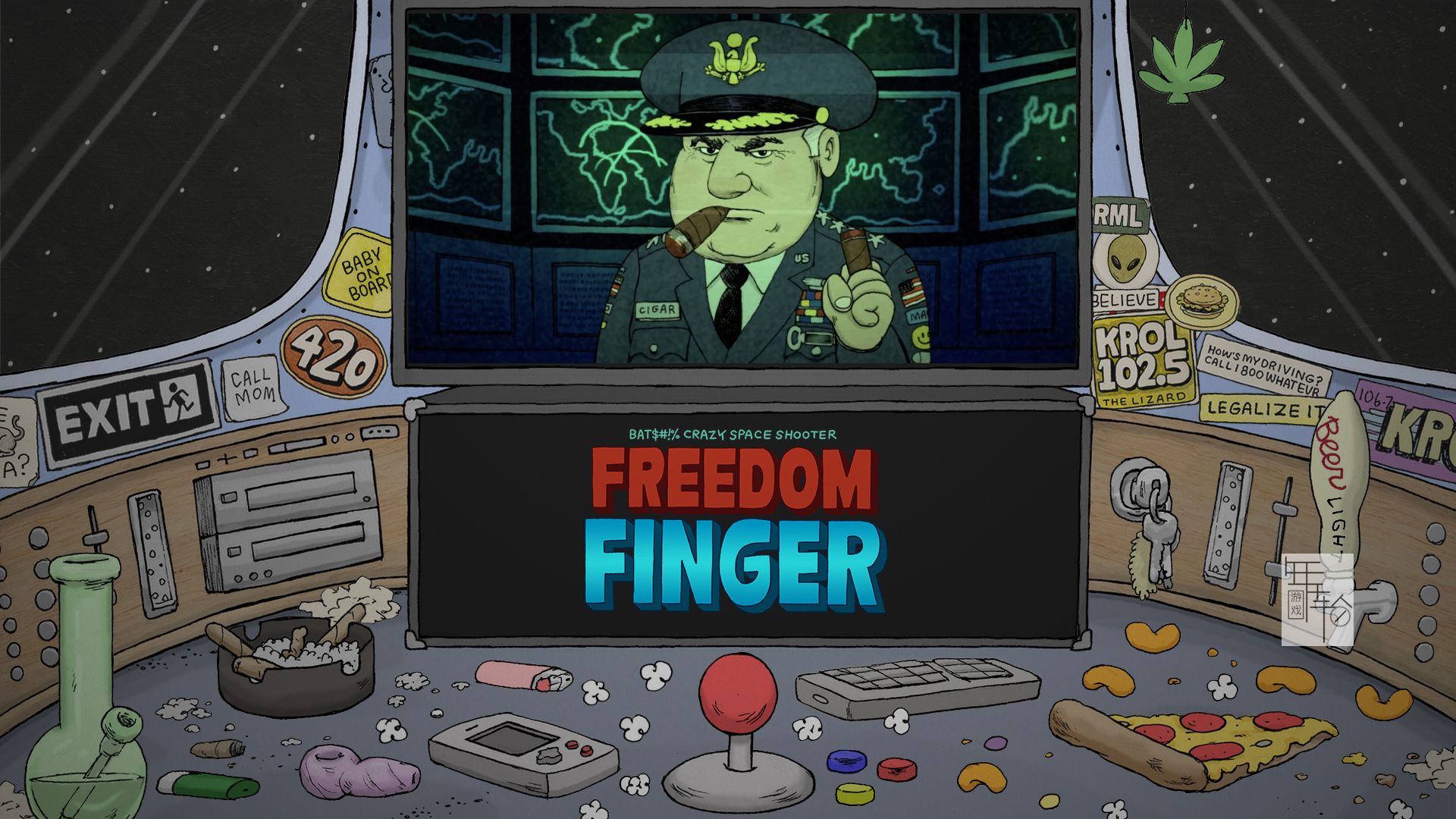 【PC】《自由的中指（Freedom Finger）》免安装绿色中文版 下载_0