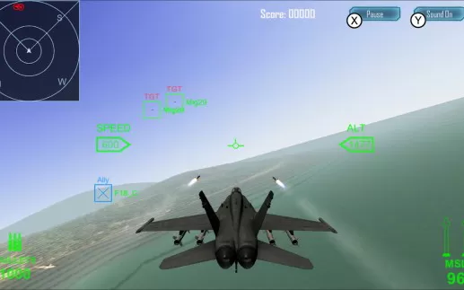 switch《Top Gun Air Combat》英文版nsp/xci整合版下载【1.0.1补丁】