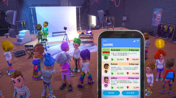 模拟主播 Youtubers Life PC免安装中文版下载（v1.6.2）_1