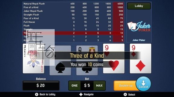 switch《Joker Poker - Video Poker》英文版nsz/xci下载_1