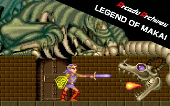 【原版+魔改9.2】switch《马凯传说/魔魁传说 Arcade Archives LEGEND OF MAKAI》英文版nsp/xci下载