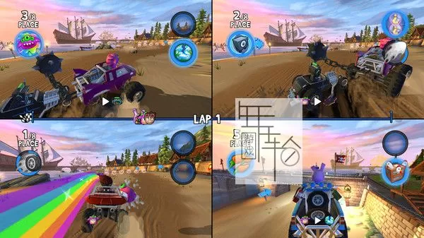 【9.0】PS4《沙滩赛车2岛屿冒险 Beach Buggy Racing 2 Island Adventure》英文版PKG下载【含v1.03+全DLC】_3