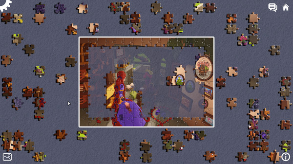 狼与胡德历险记：拼图故事 The Adventures of Wolf and Hood A Jigsaw Tale PC英文版下载_1