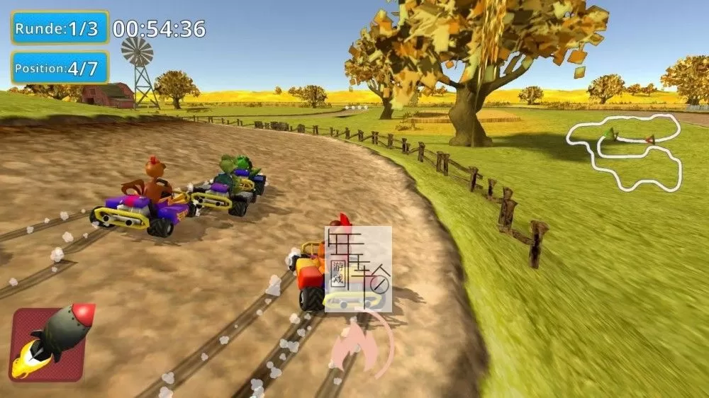 switch《怪鸡卡丁赛2 Moorhuhn Kart 2》英文版nsp+xci整合版下载【1.0.2补丁】_3